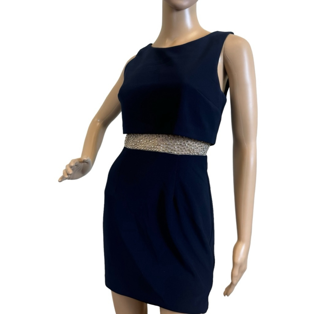 Women's Aqua Dresses Dress, Size 0, Navy